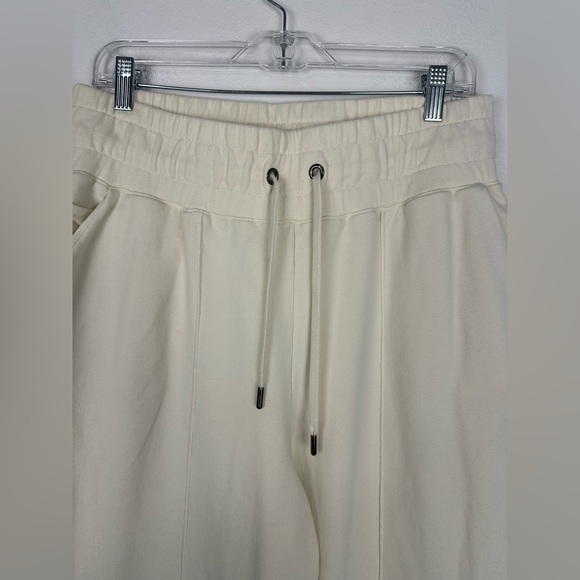 Aday Oat Perfect Walk High Rise Terry Tencel Cotton Lounge Jogger Sz L - Picture 10 of 13